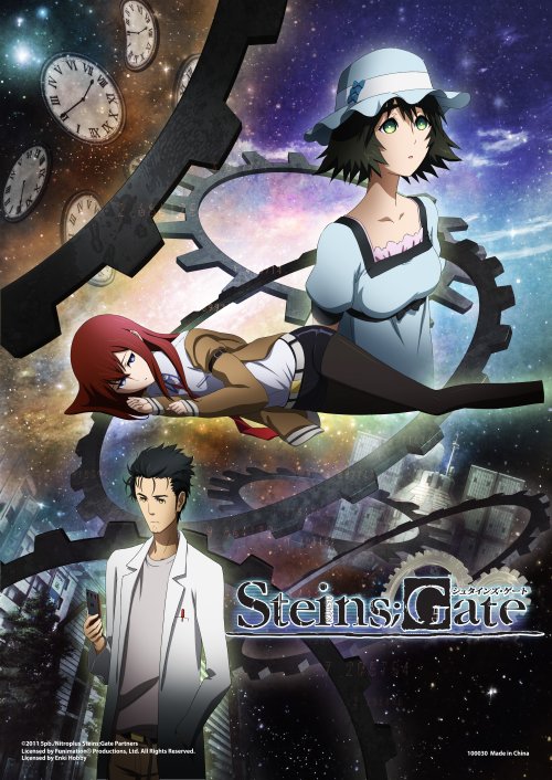 Steins Gate - Kurisu, Mayuri, and Rintaro Wallscroll